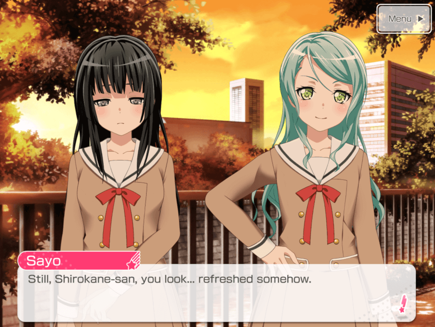   NOT AN ACCIDENTAL SCREENSHOT.

       Rinko, sweetie, do you need your eyes checked or...