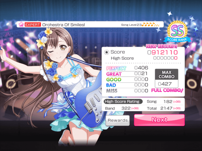 I swear to god this is the first time I’ve ever even played it on expert I was practicing for the...
