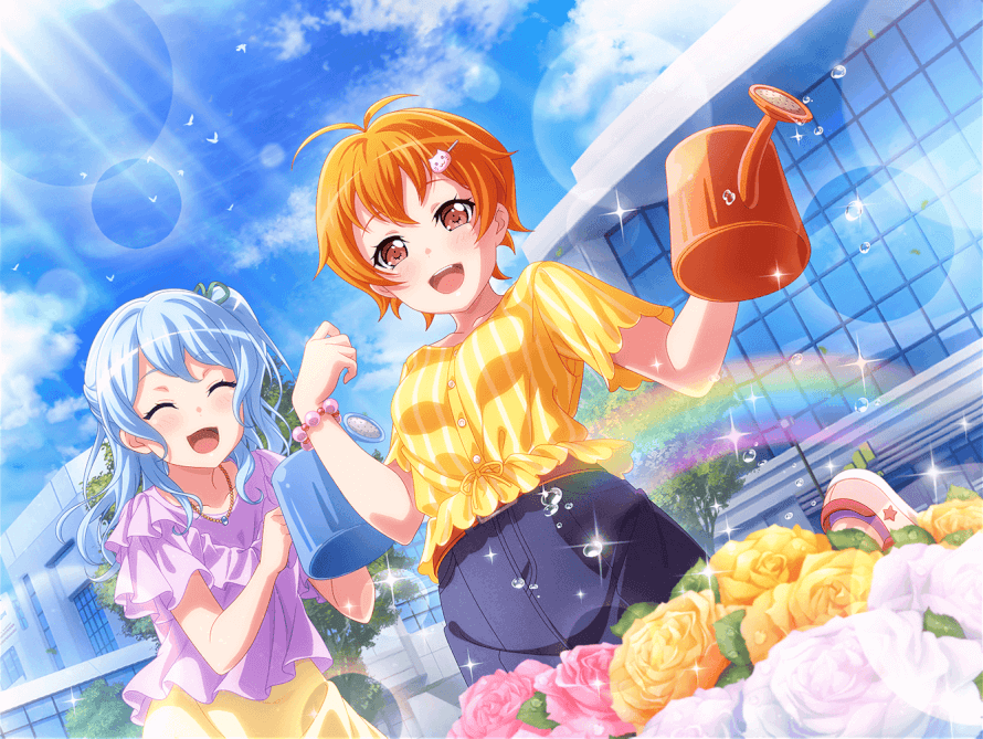          I just want to say happy birthday hagumi, you are a true angel and I would eat a ~thousand~...