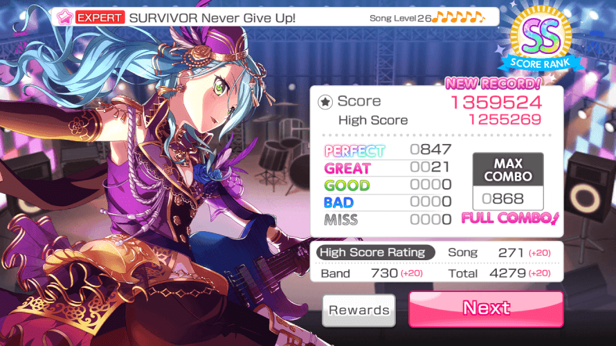 !!!!!  I've been trying to FC this for the longest time, my suffering is finally over  ￣▽￣ 