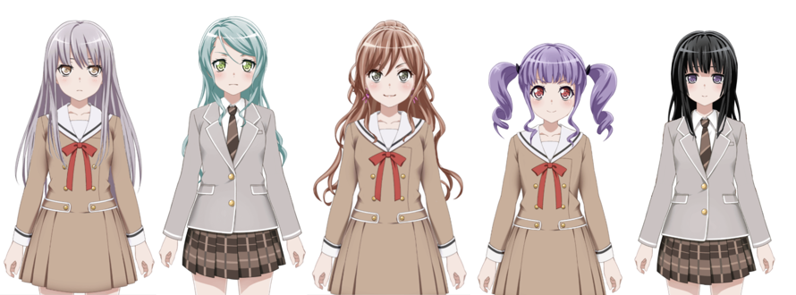     Part 5   Roselia!!  ≧▽≦  Since i'm done with the 5 original bands, I'm not sure whether to do...