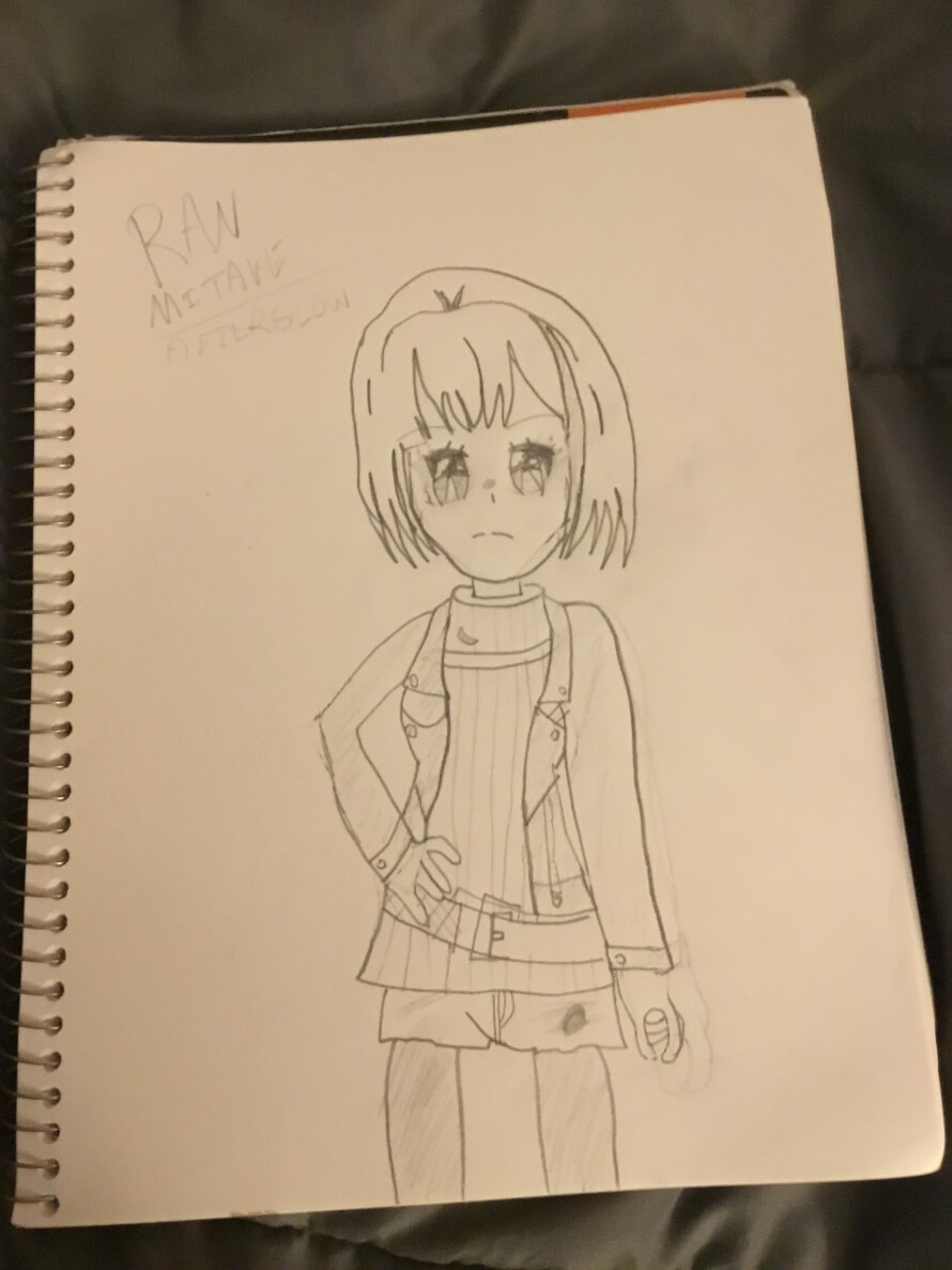 Here’s a Ran drawing! Ik it’s terrible, but I wanna show it anyways