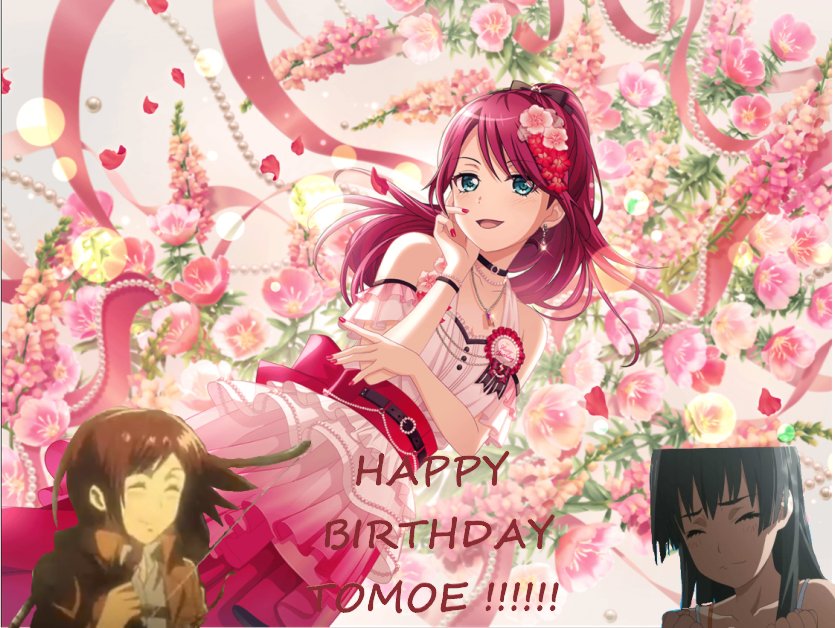 Happy birthday Tomoé