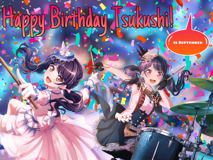 Happy Birthday Tsukushi!!!
       its already 16 september here and ive just posted this why