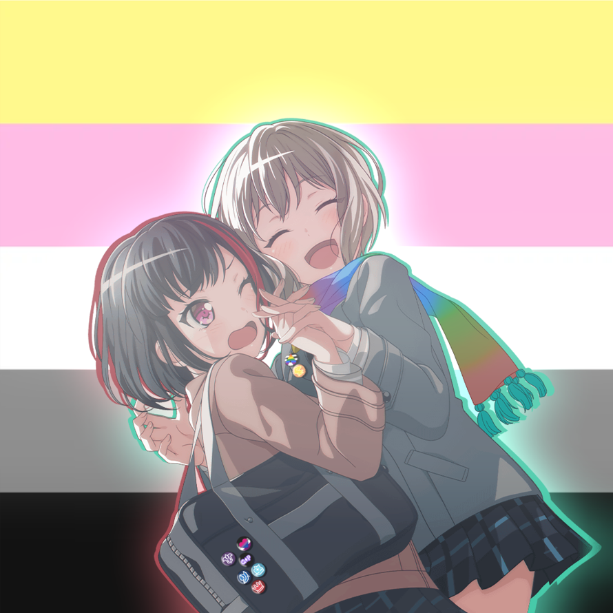 New day, More pride edits.

Pride buttons: Straight ally: Moca / Asexual Bi romantic: Ran

Other...