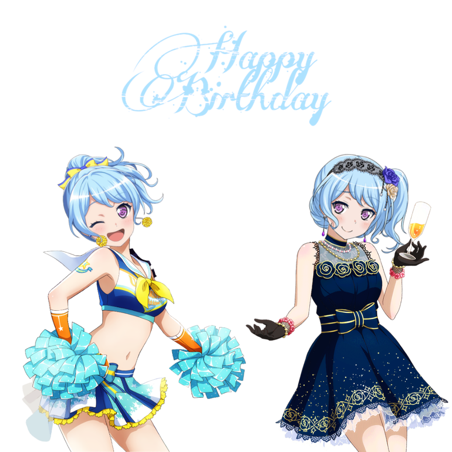 Not a Big fan of Kanon I just feel neutral about her, but I didn't want to miss the chance to wish...