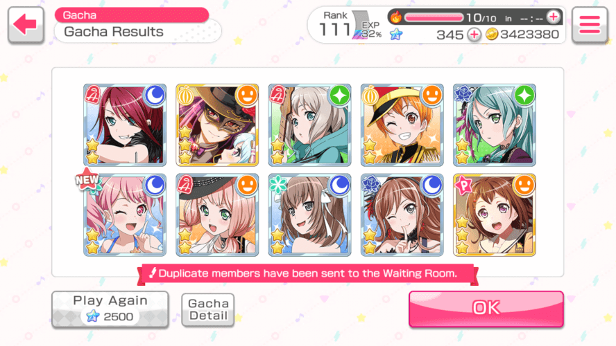 i was actually expecting not to get Aya and instead get Lisa, but here we are, safe and away from...