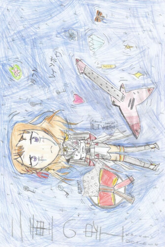 This art was related to Kasumi 4  at Double Rainbow event. Here's my artwork.