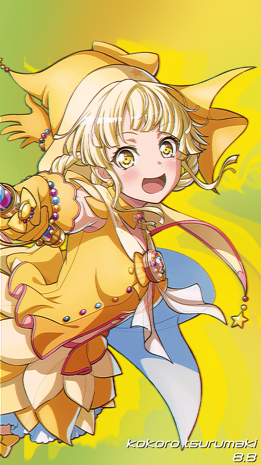 Happy birthday, Kokoro! You're indeed one of the most cheerful girls I know from this franchise, and...