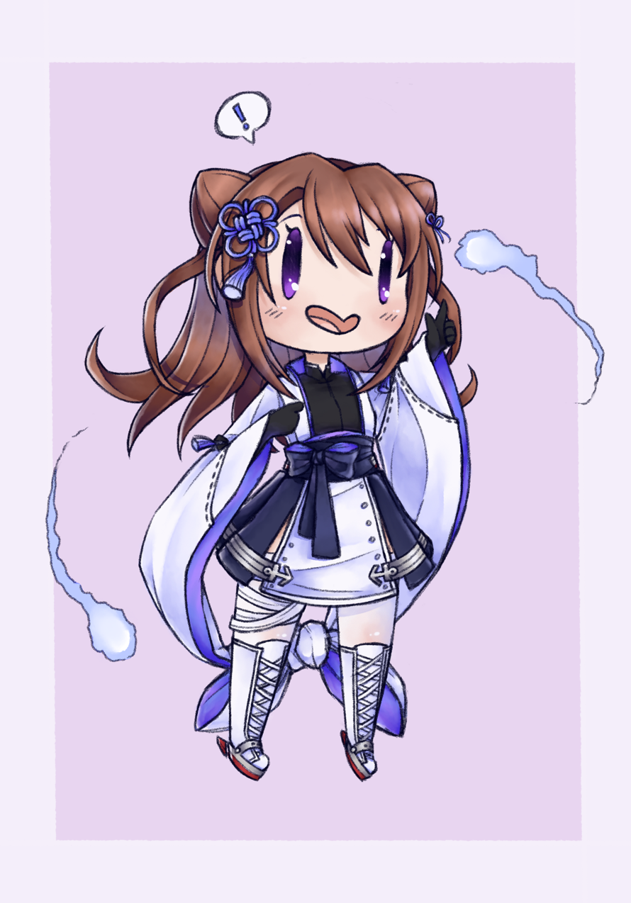 Kasumi dressed as Kasumi from Azur Lane! Just thought it’d be a cute idea :  

 Also PSA for...