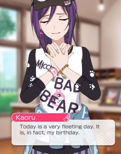 Happy birthday Kaoru!