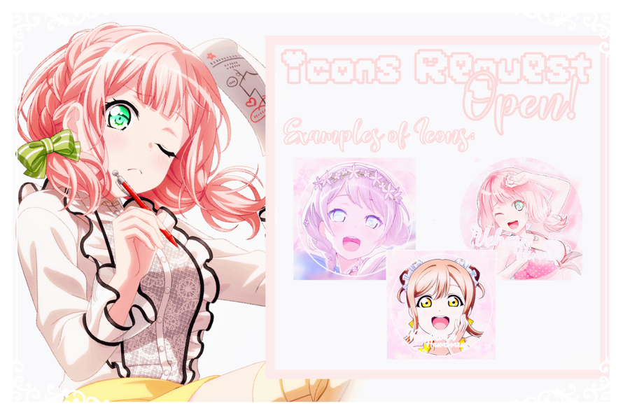     REQUESTS OPEN! ฅ^•ﻌ•^ฅ
Hello everyone! Guess what, you can now request Icons edits from me!...