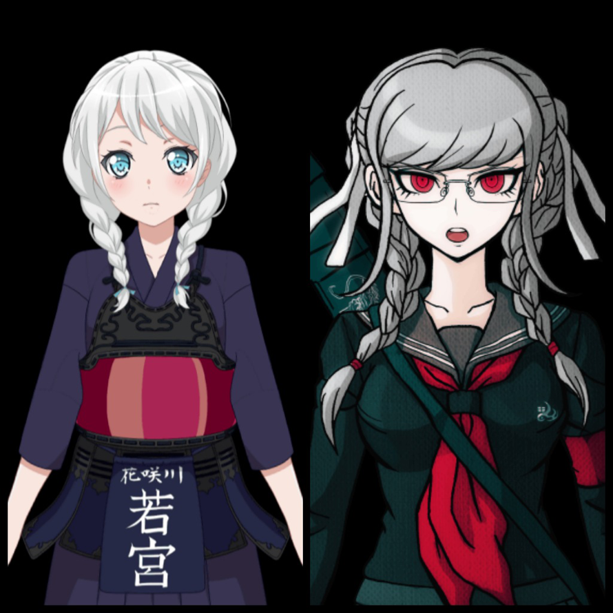 Same energy



        i also love the fact that they both have swords  

   


      edit: Peko is...