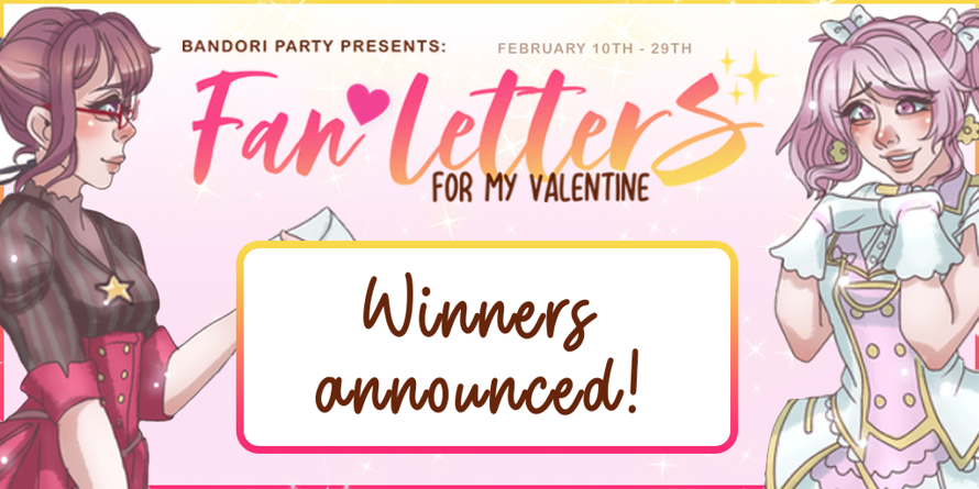   Fan Letters For My Valentine

      Thanks to everyone who participated and helped make this...