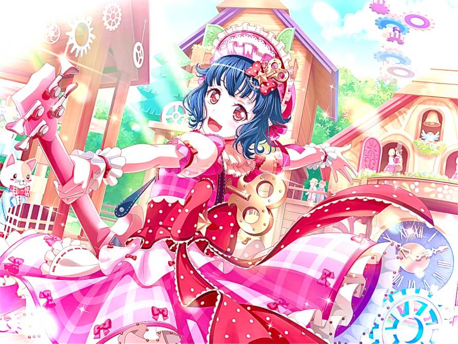 Also I did some coloring for this Rimi card But Happy birthday Rimi!