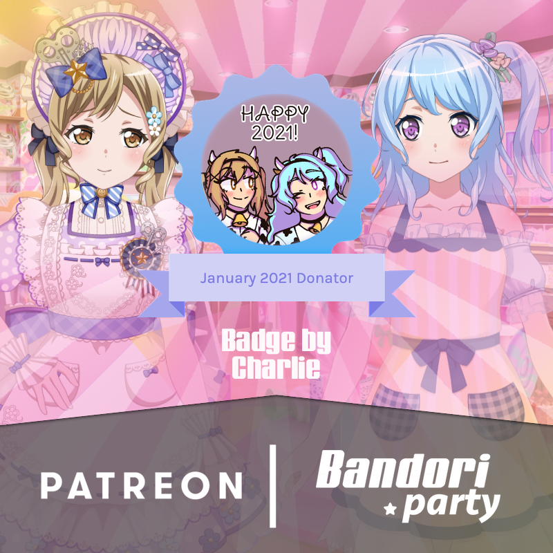 February's limited badge is here! 🤩🎉

It's a very special badge featuring Arisa and Kanon,...
