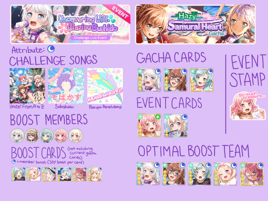 your guide to the next en event! 

hopefully this helps ? jdkskwkw this is my first time doing one...