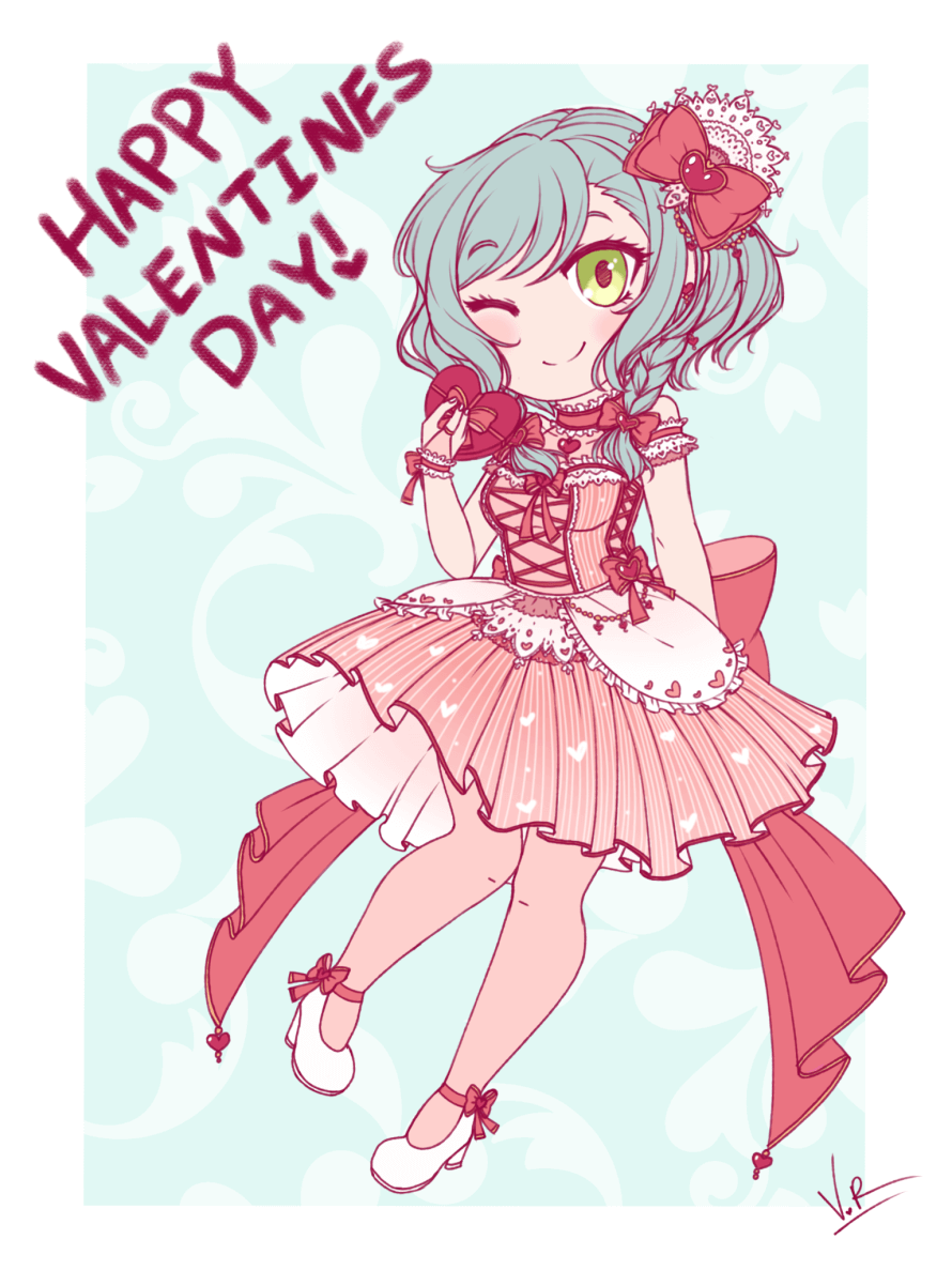 I know it’s almost over but happy Valentine’s Day! Spent the last couple of hours on this Hina cuz I...