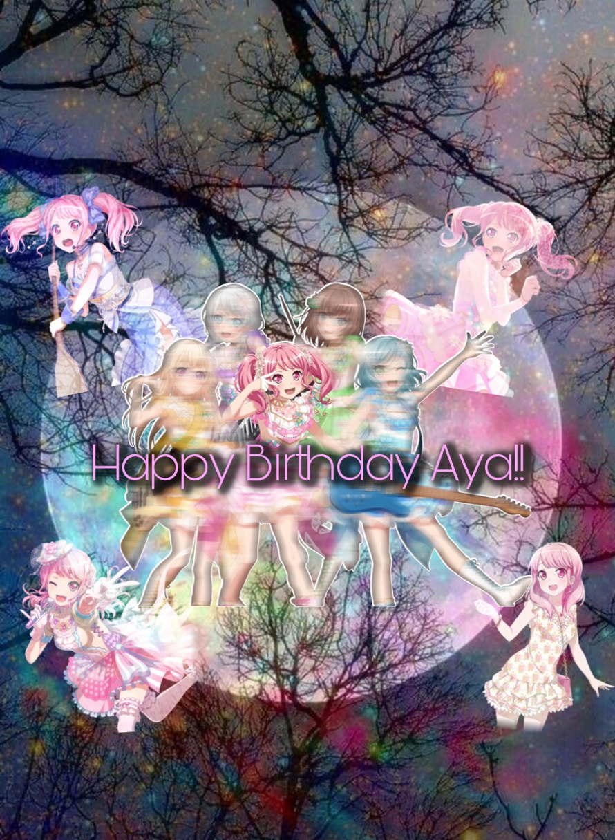 Wanted to try something different for Aya’s birthday! 