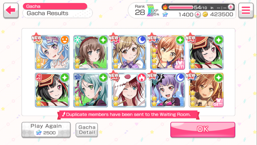 Lisa came home on the first pull!! ^~^

Now I just need Moca 