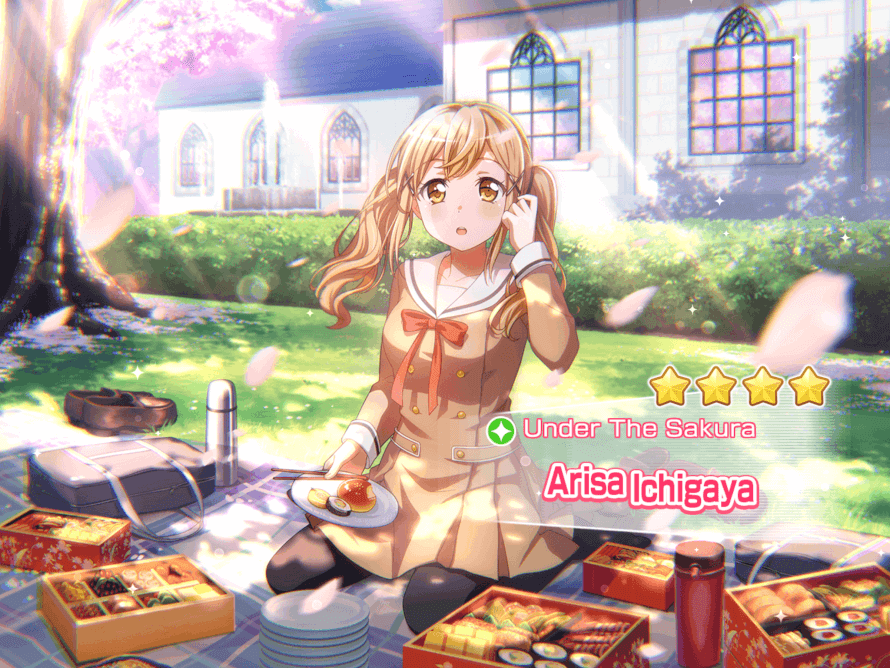 Again Arisa!Why did you keep giving me the same card?Why don't you give me a new card?Just please...