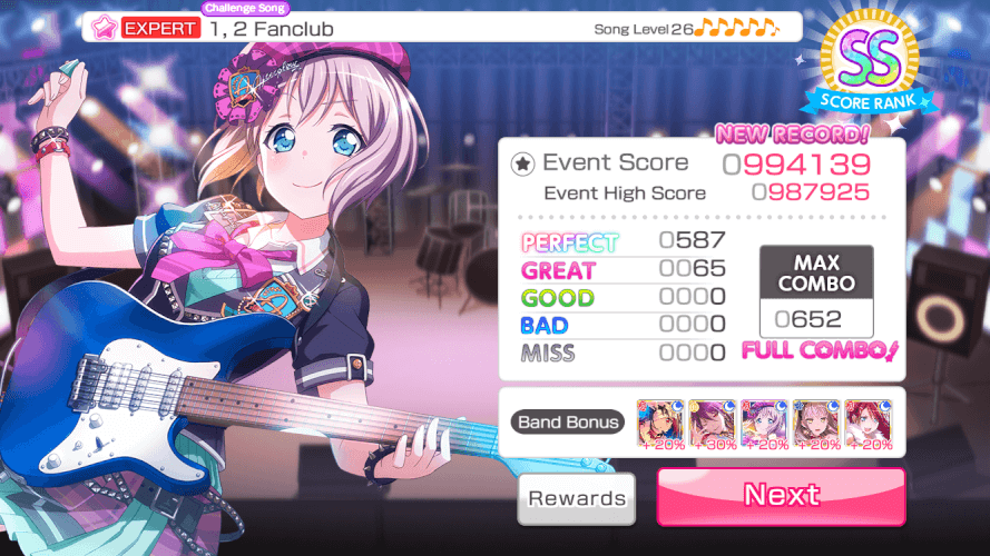 so uh i full combo'd my first level 26 song....