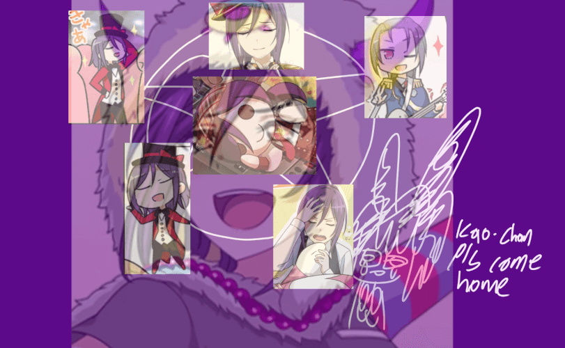i have my shitty summoning circle ready to have dreamfes kaoru to come home