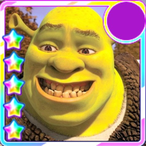   Using Chomama's beautiful 5 star templates, I have made an icon for a 5 star shrek because we all...