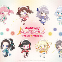 GaRuPa x Sweets Paradise Collab Chibis - Kasumi, Ran, Kokoro, Aya, Yukina, Mashiro, LAYER, Tomori