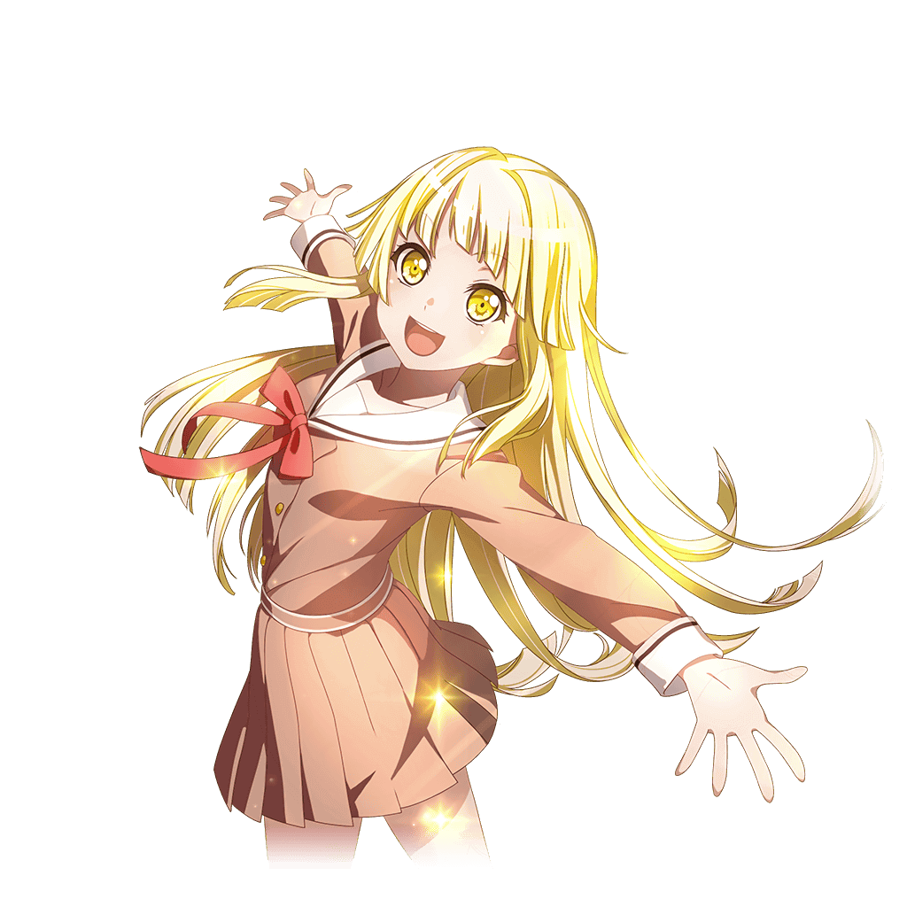 Kokoro Tsurumaki Power Invincible Hero Card Bandori Party The 