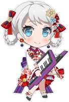★★★ Eve Wakamiya - Power - Luck for Those Who Come - Chibi