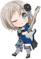 ★★★ Moca Aoba - Cool - Your Clouded Face - Chibi