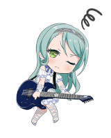 ★★ Sayo Hikawa - Cool - Pure White Wild Bouquet - Chibi