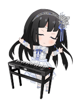 Rinko Shirokane - Even Just a Story - Chibi