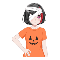 Ran Mitake - Halloween Helper