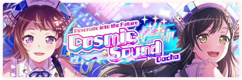 Resonate into the Future Cosmic Sound Gacha