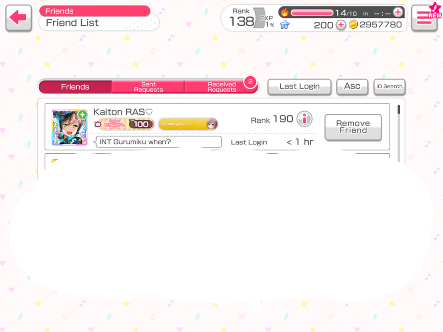   OML THANK YOU KAITON FOR ACCEPTING MY REQUEST!  3<