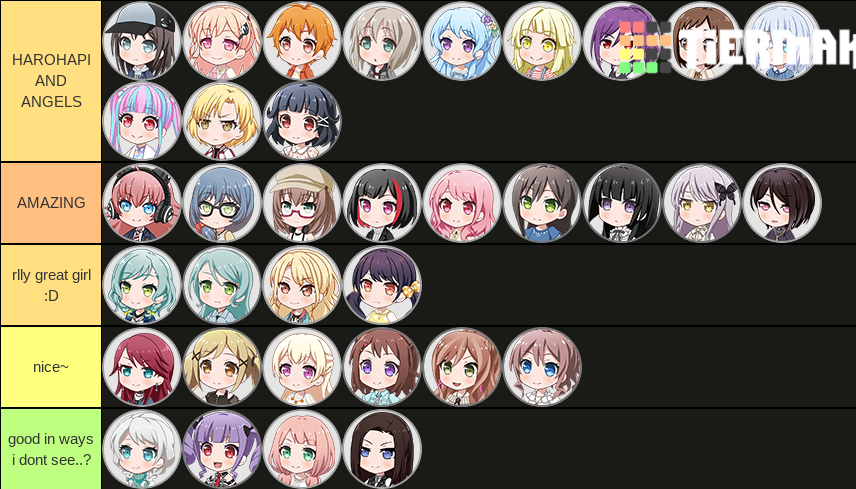 y’know I felt it was right to redo this because my list has changed so much

also felt kinda bad...