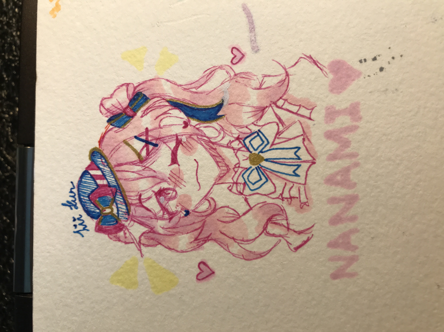     Here ya go ChomamaLi :D    

Nanami was rly fun to draw and I drew it kinda in a rush so sorry...