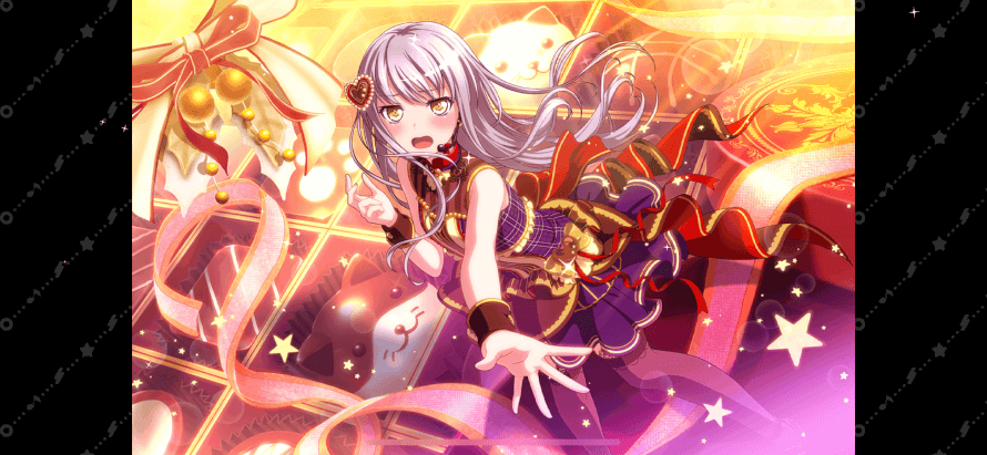Saved up to scout for the Valentine event and YUKINA CAME HOME 

look at her happy face w kitties...
