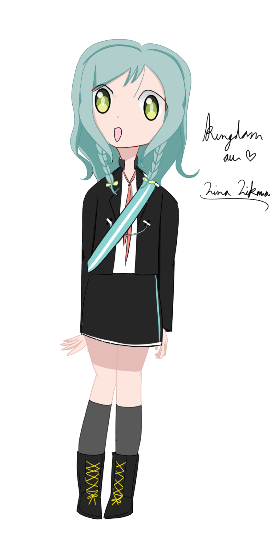 look who got addicted to this au

Hina, temporary queen and head of royal knights. : 

      ~oh...