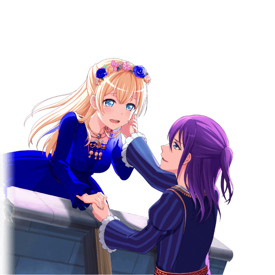 Look at this everyone! Now, I accidentally added a streak of blue in Chii Chan’s hair. Whoops.