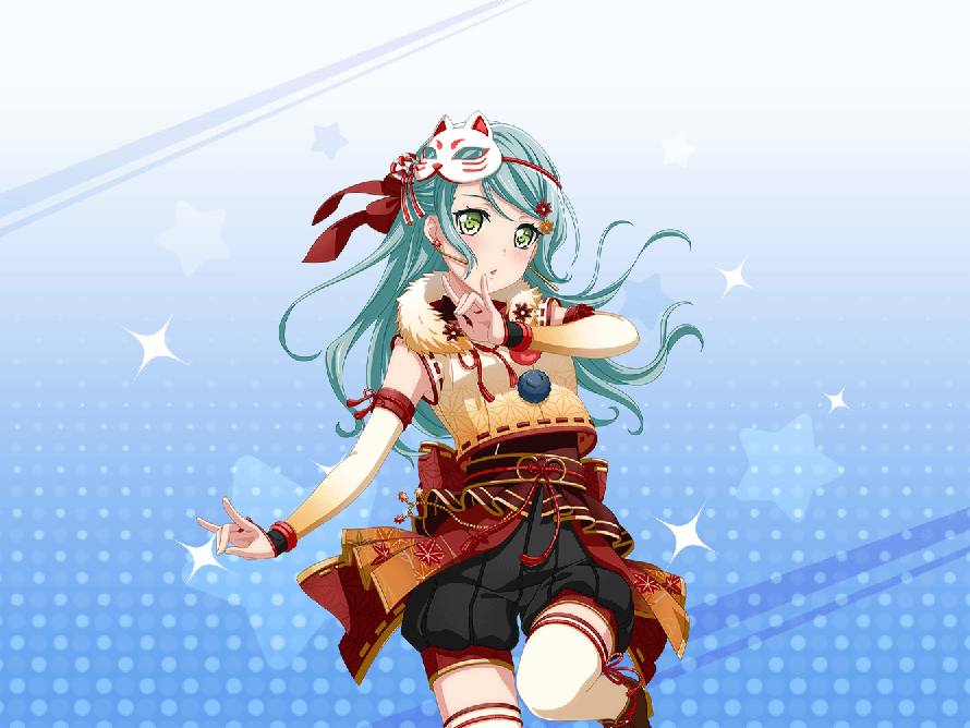 quote BanDori, "Nija rights"

       I wish she was the 3\  but it's okay she's beautiful either...