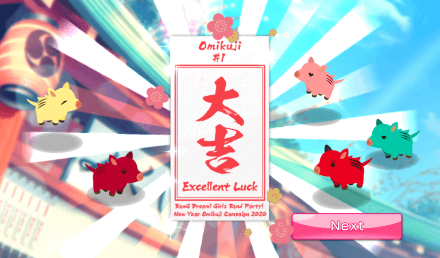     Happy New Years 🎉 
    I hope really "Excellent Luck" for this year 🙏