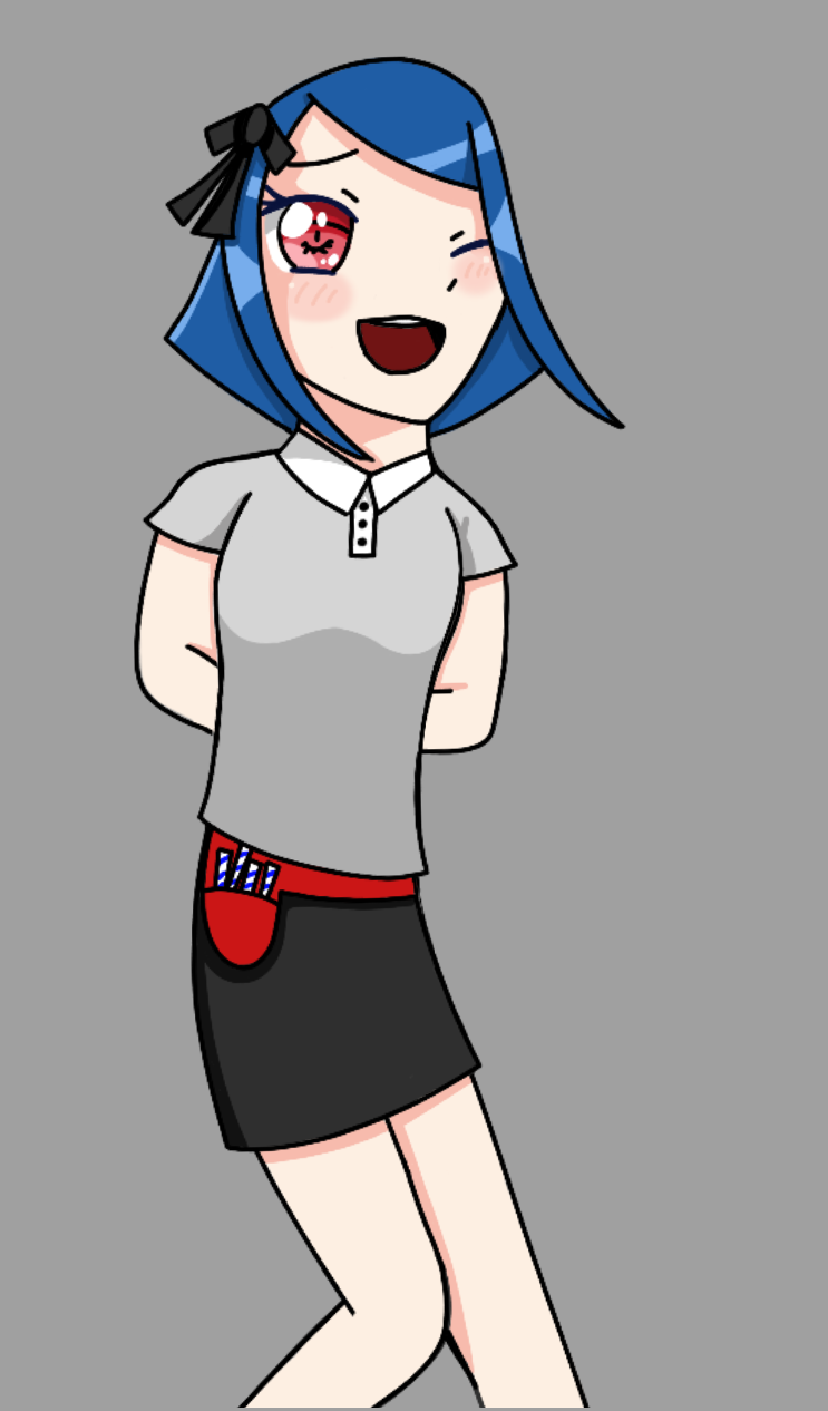 She looks so off in this picture. I'm sorry Nigira . . .  I don't know what happened to you my...