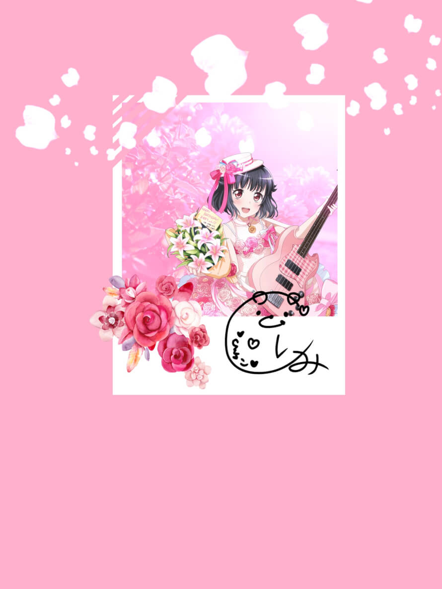 I made a Rimi wallpaper similar to Tae's one that I made. I'm probably gonna make a wallpaper like...