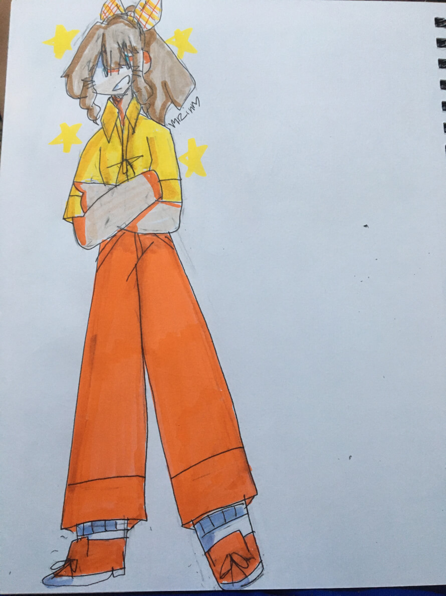 I drew Saya I hope it’s okay :D