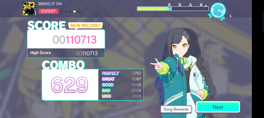   srsly ? When I start on my PROSEKA adventure?  

    I'm such an expert I already cleared this...