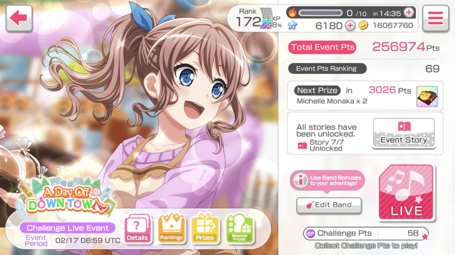 i have to laugh at being  69