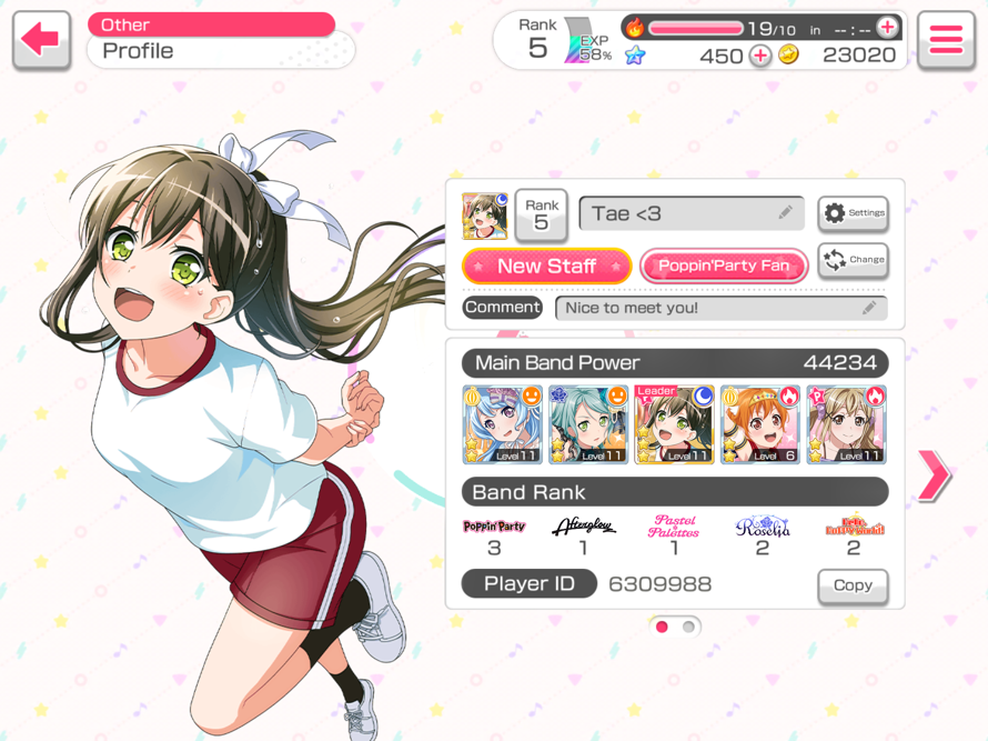 My little sis finally got BanG Dream on her old iPad! I didn’t think it would work which is why she...